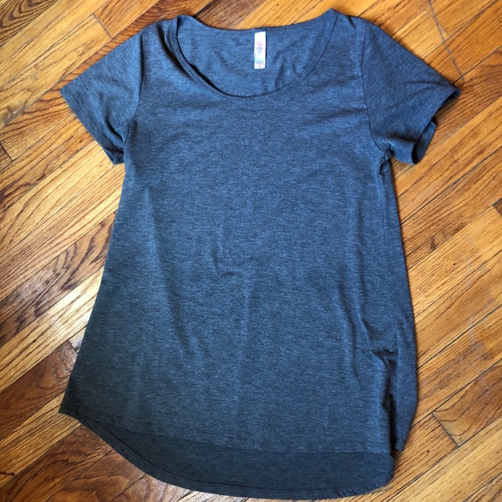 Grey Cotton Tee